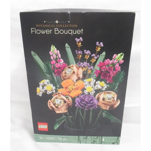 360 - Boxed Lego Botanical Collection Flower Bouquet Set