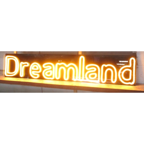 286 - Dreamland LED Sign, 187.3cm x 35cm