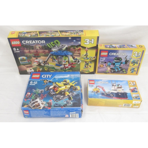 363 - Lego - 31062 Creator 3 in 1, box has been opened but contents are still present, 31095 Creator 3 in ... 