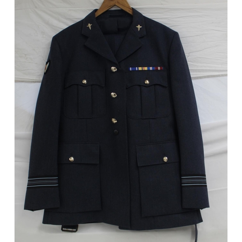 1131 - RAF Squadron Leader uniform, with insignia denoting membership of the medical corps. In very good co... 