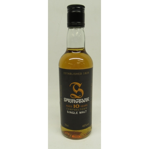 1070 - J. & A. Mitchell & Co., Ltd., Springbank aged 10 years, Campbeltown single malt whisky, 46%, 35cl bo... 