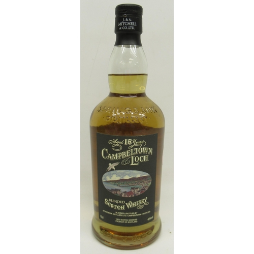 1073 - J. & A. Mitchell & Co., Ltd., Campbeltown Loch aged 15 years, blended scotch whisky, 40%, 70cl bottl... 