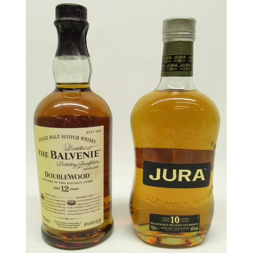 1076 - The Balvenie Distillery Co., The Balvienie Doublewood aged 12 years, matured in two casks, single ma... 