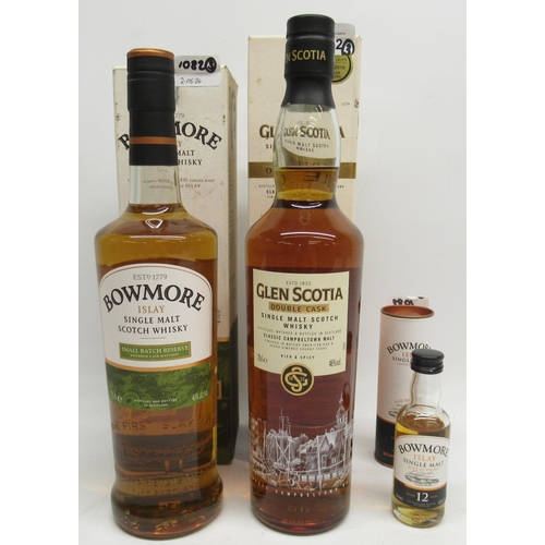 1082 - Bowmore Distillery, Bowmore Bourbon Cask Matured Small Batch Reserve, Islay single malt whisky, 40%,... 