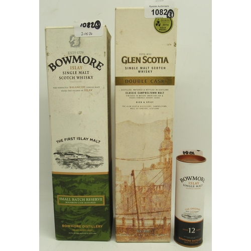 1082 - Bowmore Distillery, Bowmore Bourbon Cask Matured Small Batch Reserve, Islay single malt whisky, 40%,... 