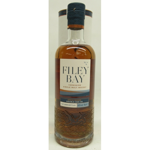 1085 - The Spirit of Yorkshire Ltd., Filey Bay Special Release Double Oak #2, 1 of 2000 bottles, Yorkshire ... 