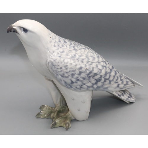 1510 - Royal Copenhagen figure of an Icelandic falcon, designed by Christian Thomsen, numbered 263, H22cm