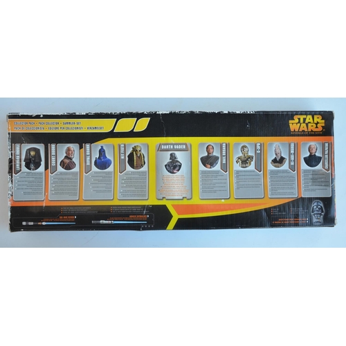 2 - Collection of boxed Star Wars action figures from Hasbro to include 9 figure Revenge Of The Sith Col... 