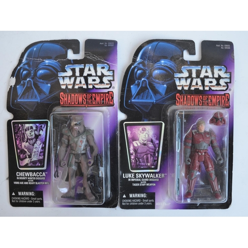 3 - Collection of Star Wars action figures and play sets from Kenner to include 2 figure Shadows Of The ... 