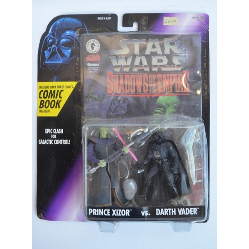 3 - Collection of Star Wars action figures and play sets from Kenner to include 2 figure Shadows Of The ... 