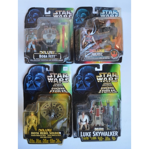 3 - Collection of Star Wars action figures and play sets from Kenner to include 2 figure Shadows Of The ... 