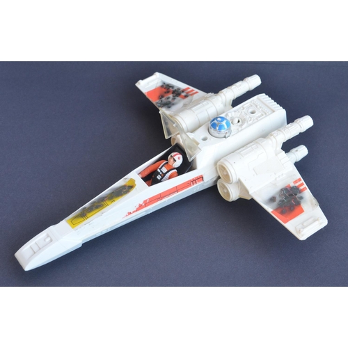 5 - Collection of vintage Star Wars models from Kenner to include Return Of The Jedi X-Wing with battle ... 