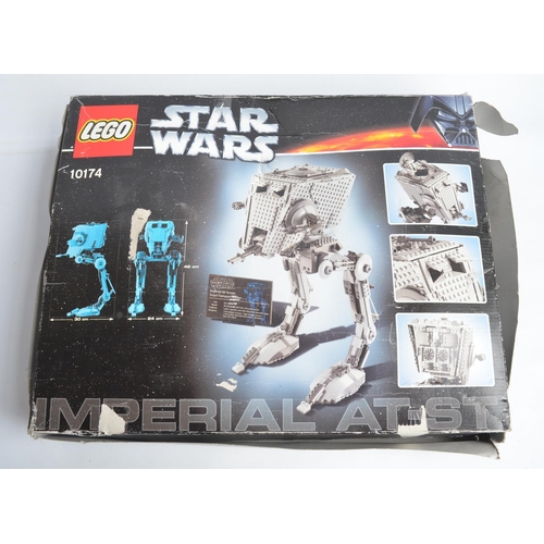 6 - Lego Star Wars Ultimate Collectors series 10174 Imperial AT-ST. Model has been built and partially d... 