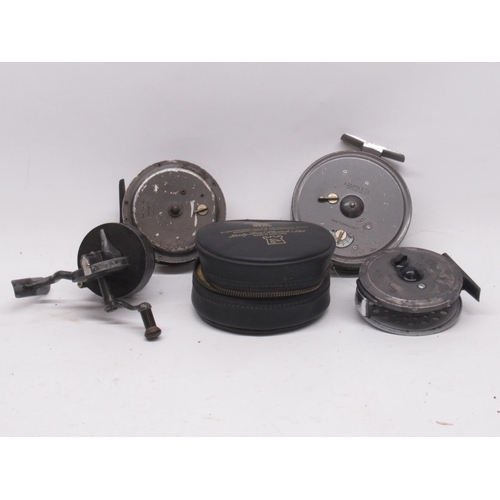 1178 - Hardy Bros. Ltd., Alnwick,  The Conquest reel, D10.5cm; The 3 5/8