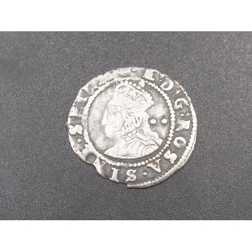 1675 - Elizabeth I (1558-1603) silver hammered Half-Groat (Two Pence) and a silver hammered Groat (four pen... 