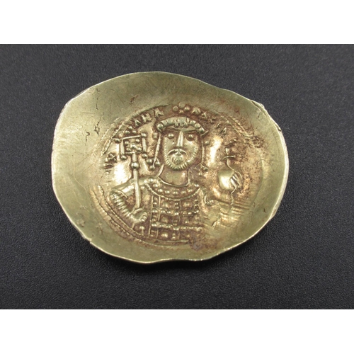 157 - Byzantine Michael VII Ducas (AD 1071-1078) Gold Histamenon Nomisma (4.4g) (Victor Brox collection)