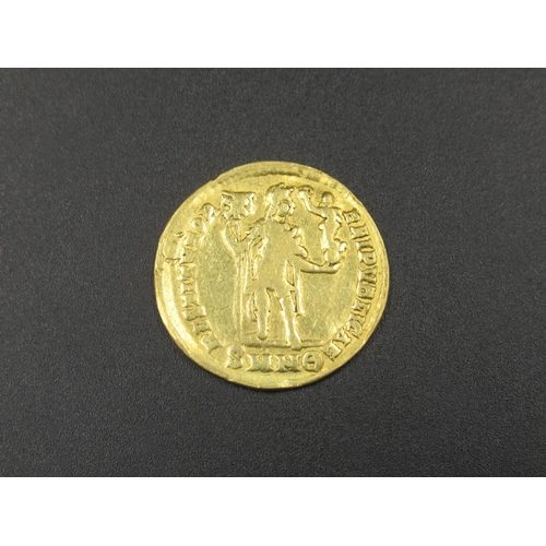 159 - Valentinian I (AD364-375) gold Solidus (3.9g) (Victor Brox collection)