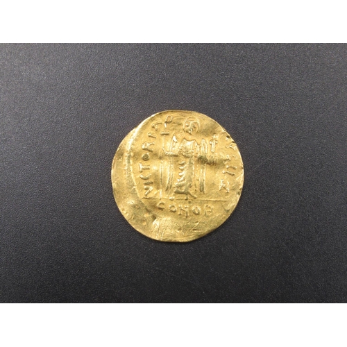 160 - Byzantine - Phocas (602-610) gold solidus (4.0g) (Victor Brox collection)