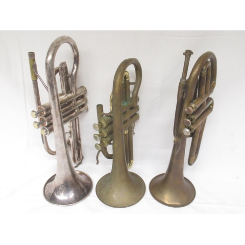 17 - Yamaha YCR-233S Cornet serial no. 003050, lacking mouthpiece, (in need of attention), 20th century C... 