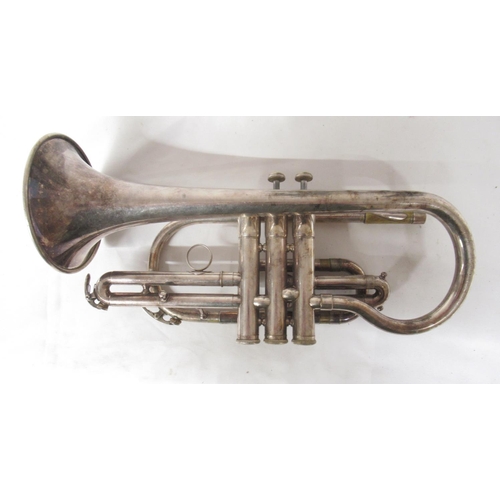 17 - Yamaha YCR-233S Cornet serial no. 003050, lacking mouthpiece, (in need of attention), 20th century C... 