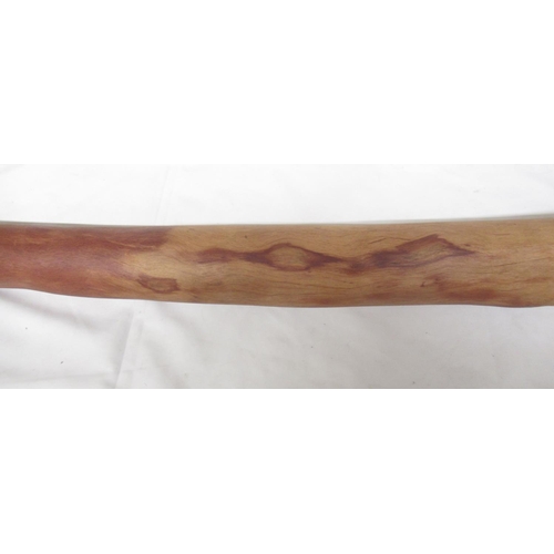 19 - Djalu Gurruwiwi (1935-2022) carved Didgeridoo Yidaki, termite hollowed, given to Victor Brox by Djal... 