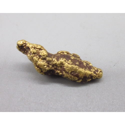 132 - Pure gold nugget, 7.9g (Victor Brox collection)