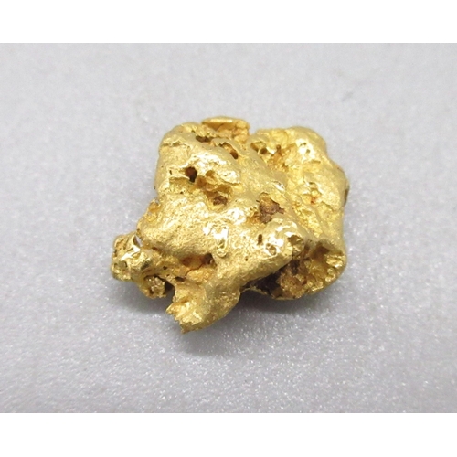 133 - Pure gold nugget, 4.5g (Victor Brox collection)