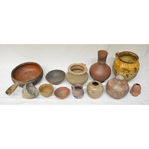 234 - Collection of pottery and tableware to include ancient and more recent historical items (12) (Victor... 