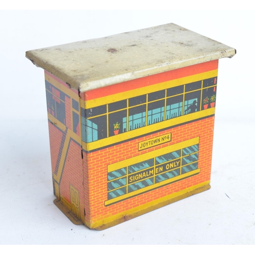 1733 - WITHDRAWN - Collection of unboxed vintage Hornby Meccano O gauge lithographed tinplate buildings and... 