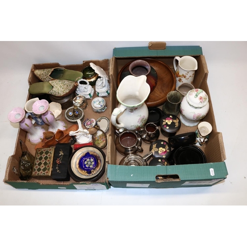 1326 - Various decorative ceramics, collection of glassware, Plank Noris Trump 1950s slide projector etc. (... 