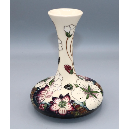 1609 - Moorcroft Pottery, Bramble Revisited pattern vase, designed by Alicia Amison, H16cm