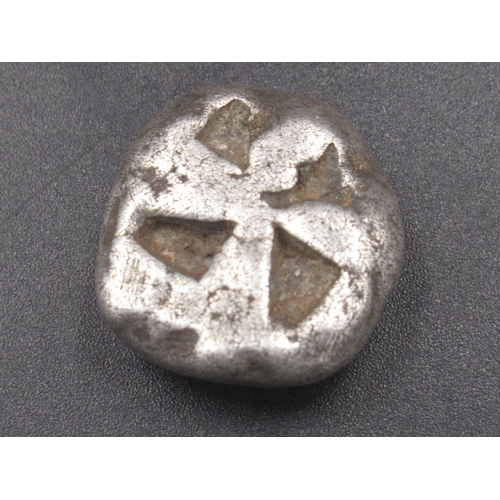 186 - Aegina silver stater, obv. Sea-tortoise (Chelone Caouana) or common loggerhead turtle, rev. Incuse s... 