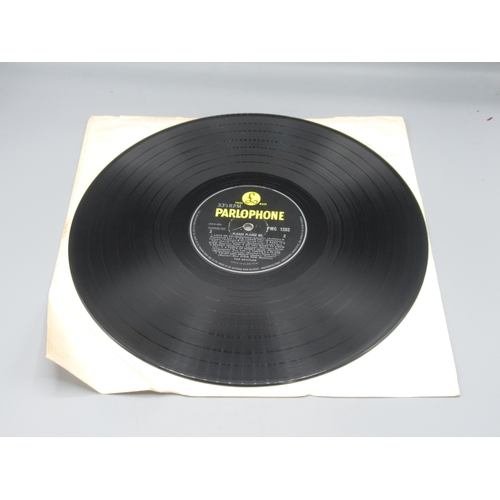 1182 - The Beatles - Please Please Me, MONO PMC 1202 XEX.421, black and yellow Parlophone label, 4th pressi... 