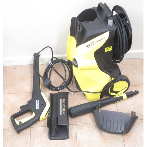 1635 - Karcher K5 Premium Full Control Plus pressure washer, 1 owner never used