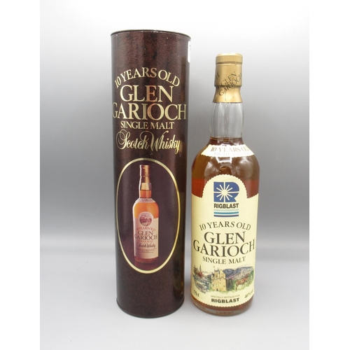 1064 - Glen Garioch 10 year old single malt scotch whisky, Morrison's Glengarioch Distillery Old Meldrum Ab... 