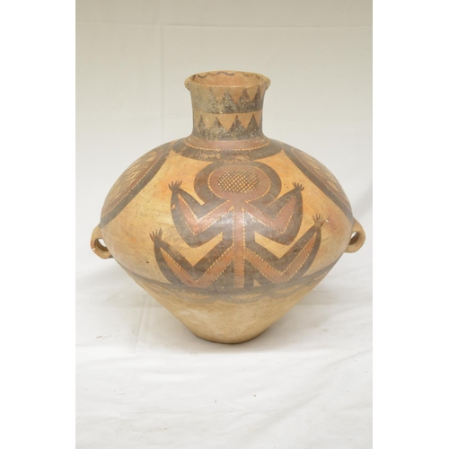 64 - Antiquity, large terracotta clay pot, origin unknown, likely Malaysian/Eastern. No cracking or repai... 