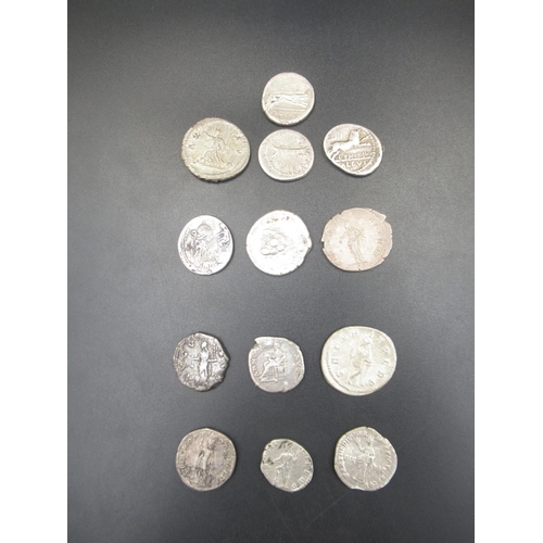 201 - Collection of Ancient coins predominantly Roman to inc. Denarius, etc. from Augustus, Gordian III, T... 