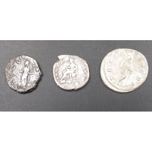 201 - Collection of Ancient coins predominantly Roman to inc. Denarius, etc. from Augustus, Gordian III, T... 