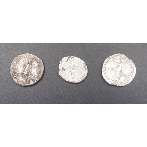 201 - Collection of Ancient coins predominantly Roman to inc. Denarius, etc. from Augustus, Gordian III, T... 