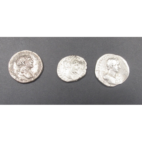 201 - Collection of Ancient coins predominantly Roman to inc. Denarius, etc. from Augustus, Gordian III, T... 