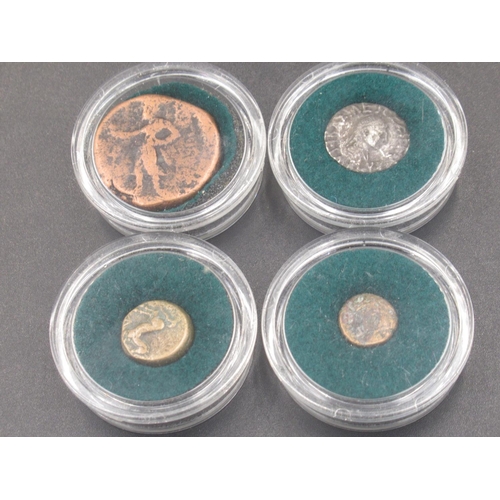 206A - Collection of 14 encapsulated Ancient coins (Victor Brox collection)