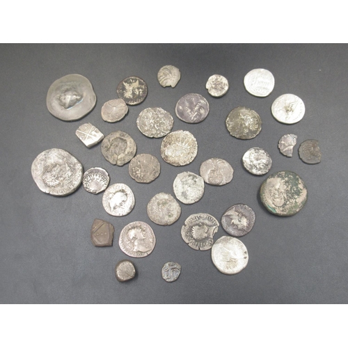 207A - Assorted collection of Ancient coins to inc. stater, drachm, etc. all in various conditions (31 coin... 