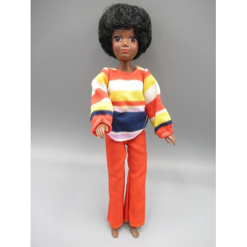 1704 - Circa. 1970s Hasbro black Barbie Christie, stamped Hasbro, made in Hong Kong