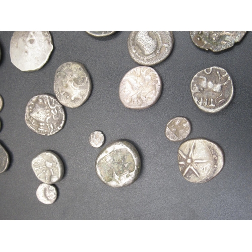 208 - Collection of Ancient small coins to inc. siglos, staters, etc. (42) (Victor Brox collection)