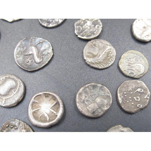 208 - Collection of Ancient small coins to inc. siglos, staters, etc. (42) (Victor Brox collection)