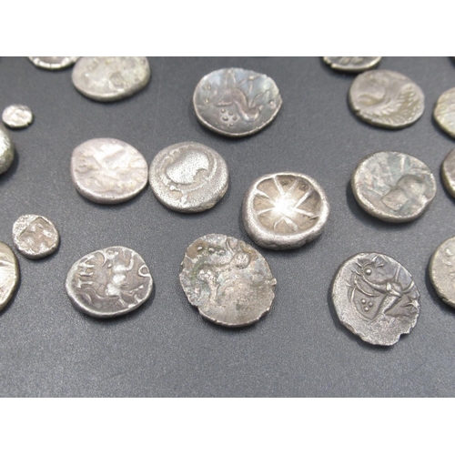 208 - Collection of Ancient small coins to inc. siglos, staters, etc. (42) (Victor Brox collection)