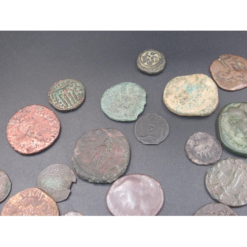 210A - Collection of Ancient coins to inc. Sestertius, etc. from Rome, Celtic tribes, etc. (47 coins) (Vict... 