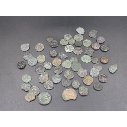 211 - Collection of Ancient coins predominantly Celtic (54 coins) (Victor Brox collection)