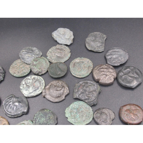 211 - Collection of Ancient coins predominantly Celtic (54 coins) (Victor Brox collection)