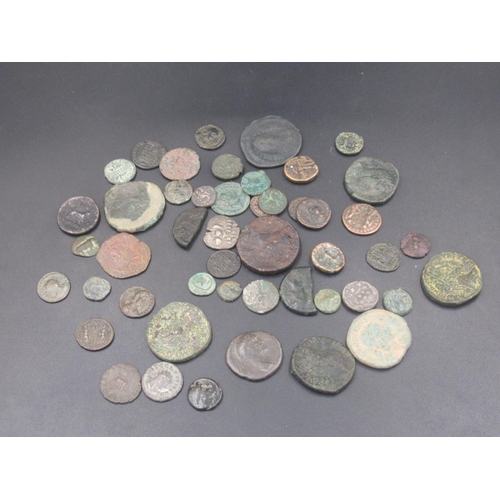 211A - Collection of Ancient coins predominantly Roman, Celtic etc. (48 coins) (Victor Brox collection)